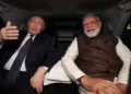 Russian President Vladimir Putin and Prime Minister Narendra Modi