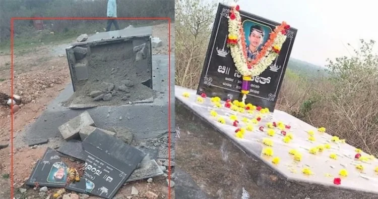 Tomb of Sanketh vandalised by miscreants sparking outrage