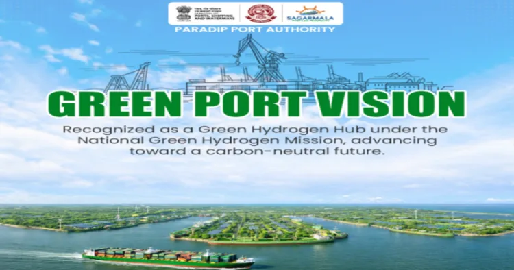Paradip is one of the Indian Green Ports