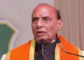 Union Defence Minister Rajnath Singh