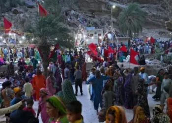 Hindus celebrate annual festival at Hinglaj Mata Mandir