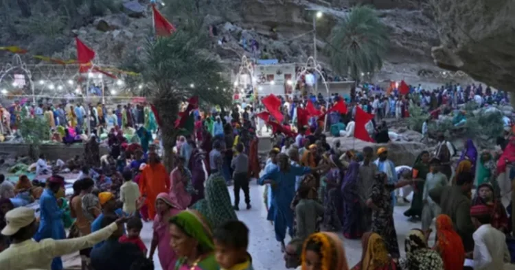 Hindus celebrate annual festival at Hinglaj Mata Mandir