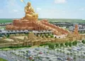 Statue of Equality dedicated to Sri Ramanujacharya,