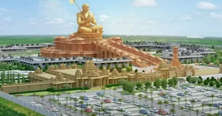 Statue of Equality dedicated to Sri Ramanujacharya,