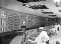 A control room at Chernobyl from around 1977 (Image: EBRD)