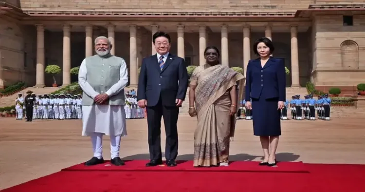 President of South Korea vists India