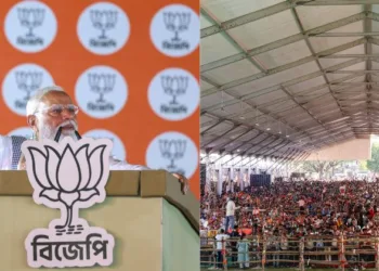 PM Narendra Modi addresses massive rally in Cooch Behar in West Bengal