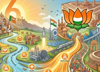 BJP Marks April 6 as its foundation Day (This is an AI Generated image)