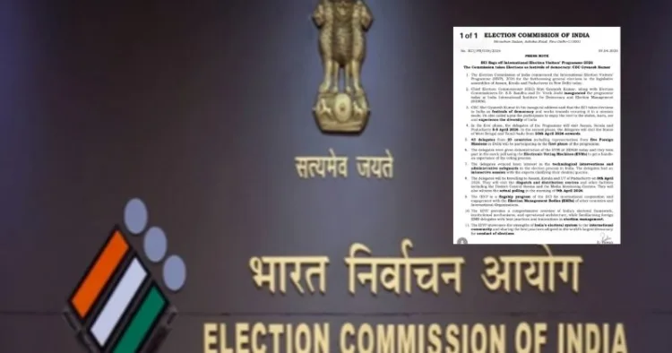 ECI flags off International Election Visitors' Programme-2026