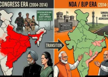 The changing face of Maoism between the UPA and Modi governments