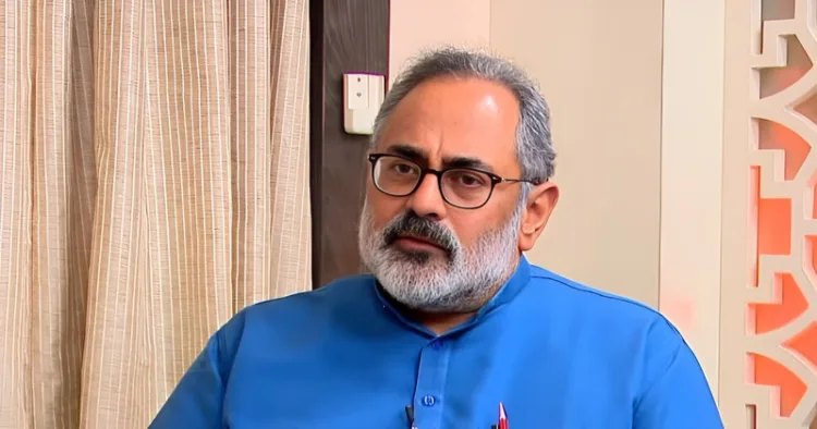 BJP State President Rajeev Chandrasekhar