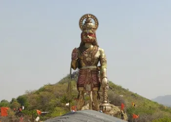 51-foot-tall statue of Bajrangbali unveiled in Madhya Pradesh's Chhatarpur