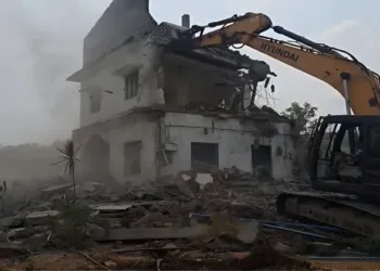 Massive eviction drive in Malkangiri