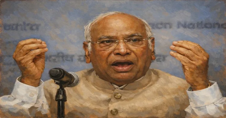 Congress National President Mallikarjun Kharge