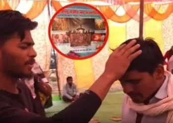 Healing meeting and feast in MP's Guna