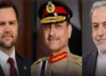 US Vice President JD Vance, Pakistan Army Chief General Asim Munir and Iran Foreign Minister Abbas Araghchi