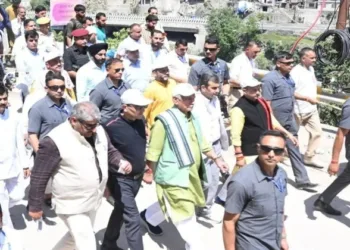 Lieutenant Governor led Padyatra, addressed a public meeting in Ramban as part of the Drug-Free Jammu & Kashmir campaign