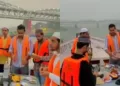Muslim men holding Iftar on a boat in Kashi were booked