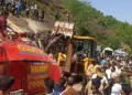 Ten people have died, and several others were injured after a public transport bus met with an accident in the village Kanote of Udhampur