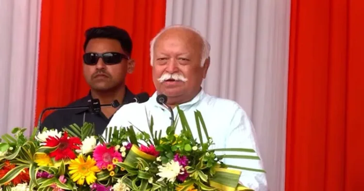 RSS Sarsanghchalak Dr Mohan Bhagwat
