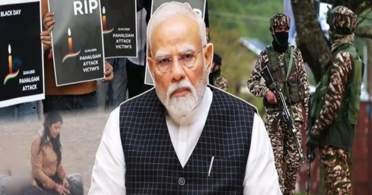 PM Modi pays tribute to Pahalgam victims