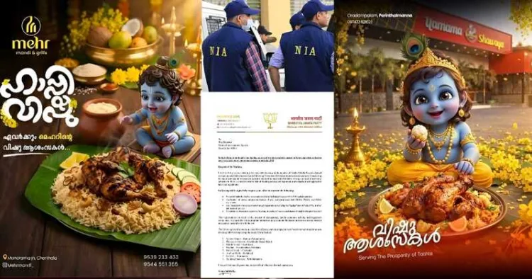 Vishu ad row widens across Keralam as cases, arrests mount and NIA probe is sought into restaurant links