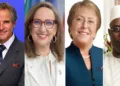 UN Secretary-General contenders: Rafael Grossi (Argentina), Rebeca Grynspan (Costa Rica), Michelle Bachelet (Chile) and Macky Sall (Senegal)