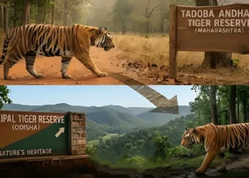 Royal Bengal Tiger travels over 800 km to reach Similipal Tiger Reserve