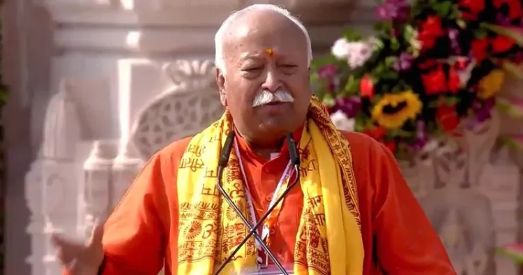 RSS Sarsanghchalak Dr Mohan Bhagwat