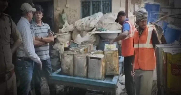 Khandwa authorities seized animal fat, bones and skin from Anwar Qureshi’s fake ghee unit