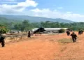 Armed security personnel in Manipur