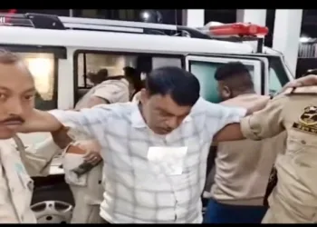 Forner MLA in Assam Ali Akbar Miya threatened to slaughter the police personnel