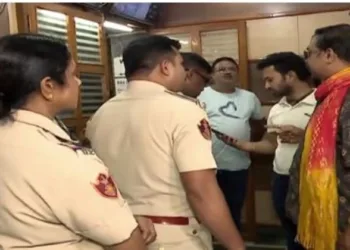 Commissionerate Police conducting raid at a hotel in Bhubaneswar