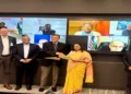 Representatives of Intel Corporation, 3D Glass Solutions and the Odisha Government during the signing of an MoU to explore an advanced semiconductor glass core packaging substrate manufacturing facility in Odisha