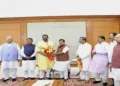 Former BJD Rajya Sabha MP Debashish Samantaray joins BJP