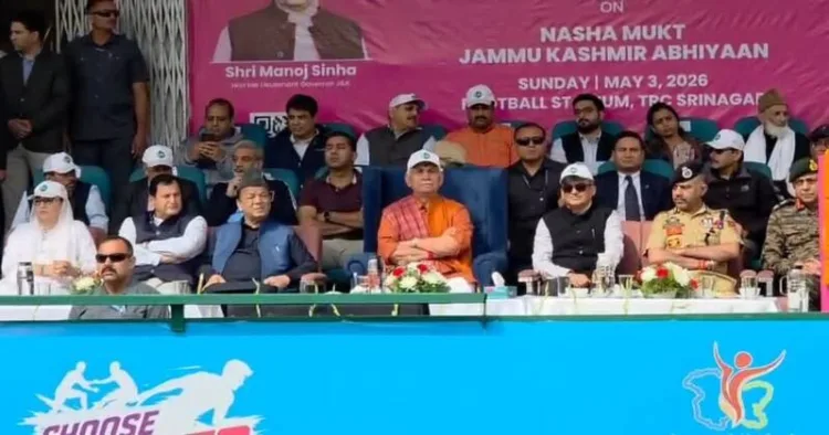 LG Manoj Sinha launches anti-drug rally in Srinagar