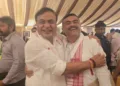 (Left) Assam CM Himanta Biswa Sarma (Right) West Bengal CM Suvendu Adhikari