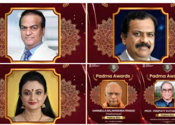 Dr. Palkonda Vijay Anand Reddy; Dr. Guduru Venkat Rao; Deepika Reddy; Shri Garimella Balakrishna Prasad; Prof. Vempaty Kutumba Sastry