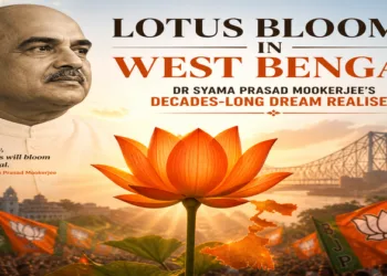 Dream of Dr Syama Prasad Mookerjee released as BJP registers emphatic win in West Bengal (This is an AI generated image)