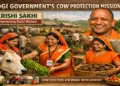 Yogi govt's cow protectiom mission to empower women and give boost to rural economy in Uttar Pradesh (Image generated by AI)