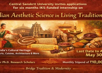 Central Sanskrit University offers internship in Indian Aesthetic Science in Living Traditions