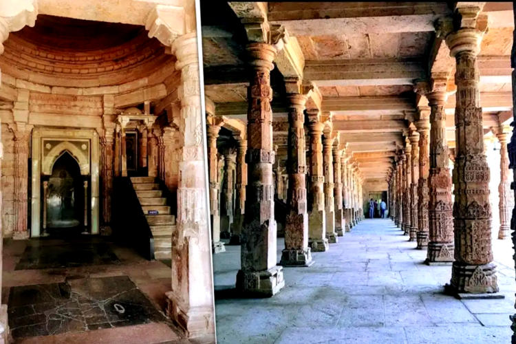 The Bhojshala complex now declared a temple by MP High Court