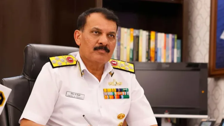 Outgoing Chief of the Naval Staff Dinesh K. Tripathi