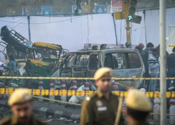 Visuals from the day of attack near Red Fort in Delhi