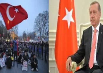 Opposition party of Turkey launches massive protest against the autocratic rule of President Erdogan