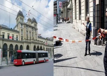 Three people stabbed in a knife attack at Winterthur train station near Zurich