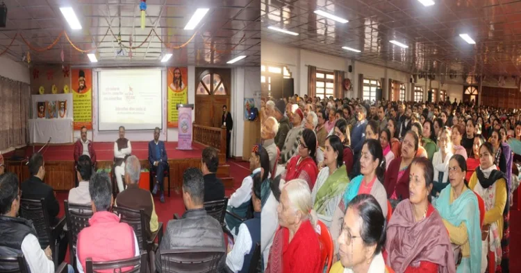 Alok Kumar, the organisation's Sah Sarkaryavah at a seminar in Shimla on the occasion to marks 100 years of RSS