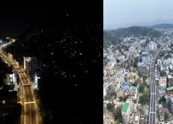 Assam CM Himanta Biswa Sarma inaugurated a flyover in Guwahati dedicated to Dr Syama Prasad Mookherjee