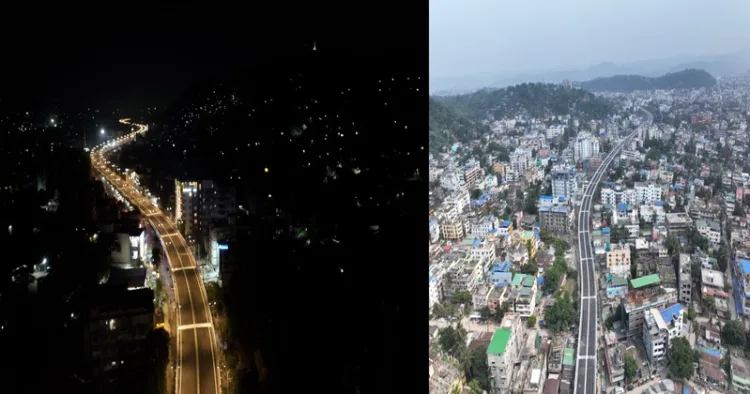 Assam CM Himanta Biswa Sarma inaugurated a flyover in Guwahati dedicated to Dr Syama Prasad Mookherjee