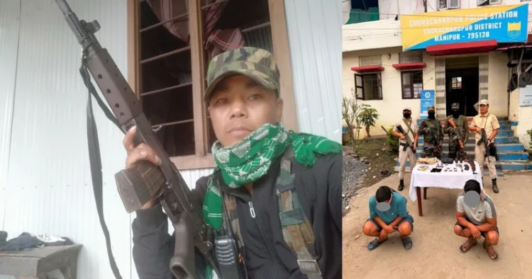 Wanted Kuki terrorist Nokjaging Arrested in Manipur by Assam Rifles